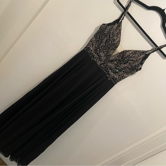 Black Tie Floor Length Gown - Picture 5 of 5